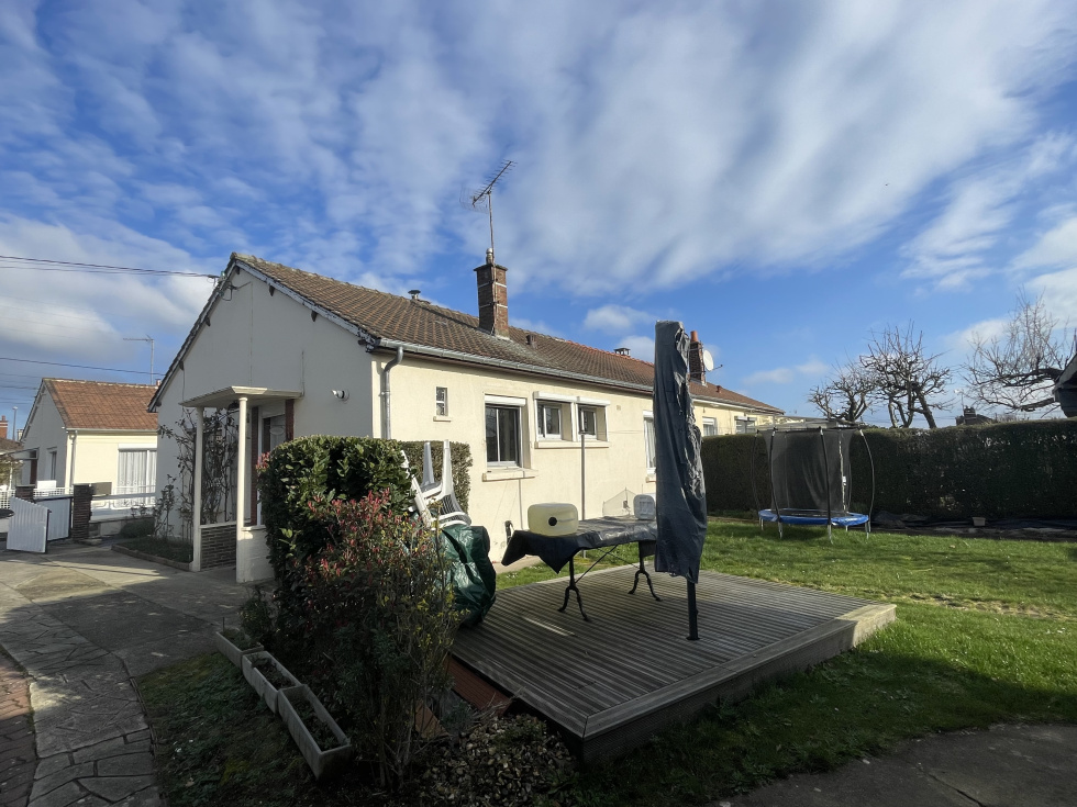 Vente AMIENS SUD EST secteur rue de Cagny JOLIE MAISON DE PLAIN PIED