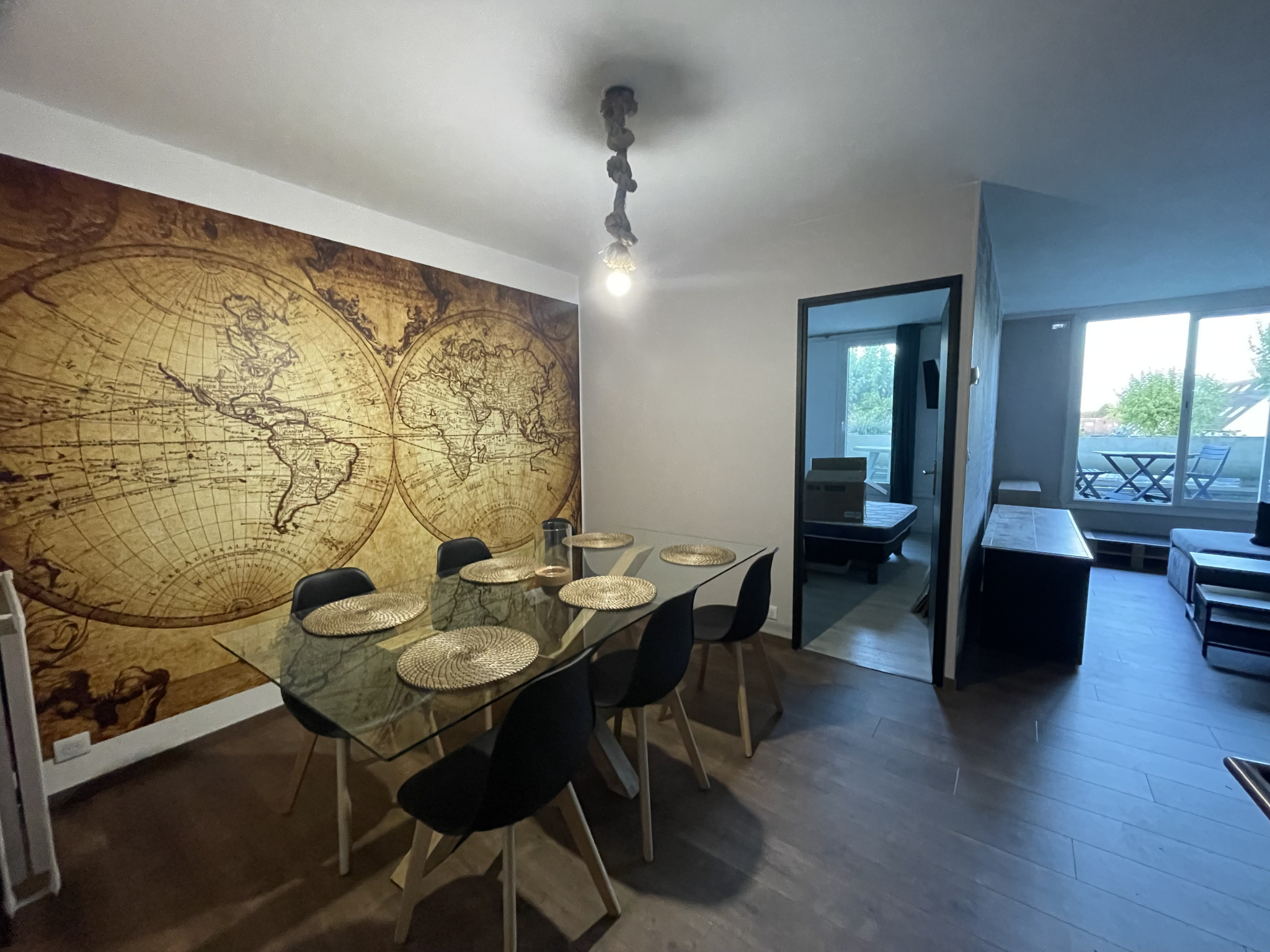 Immo80 – L'immobilier à Amiens et dans la Somme-AMIENS SUD – QUARTIER QUEBEC : TRES BEL APPARTEMENT T2 MEUBLE avec grande terrasse