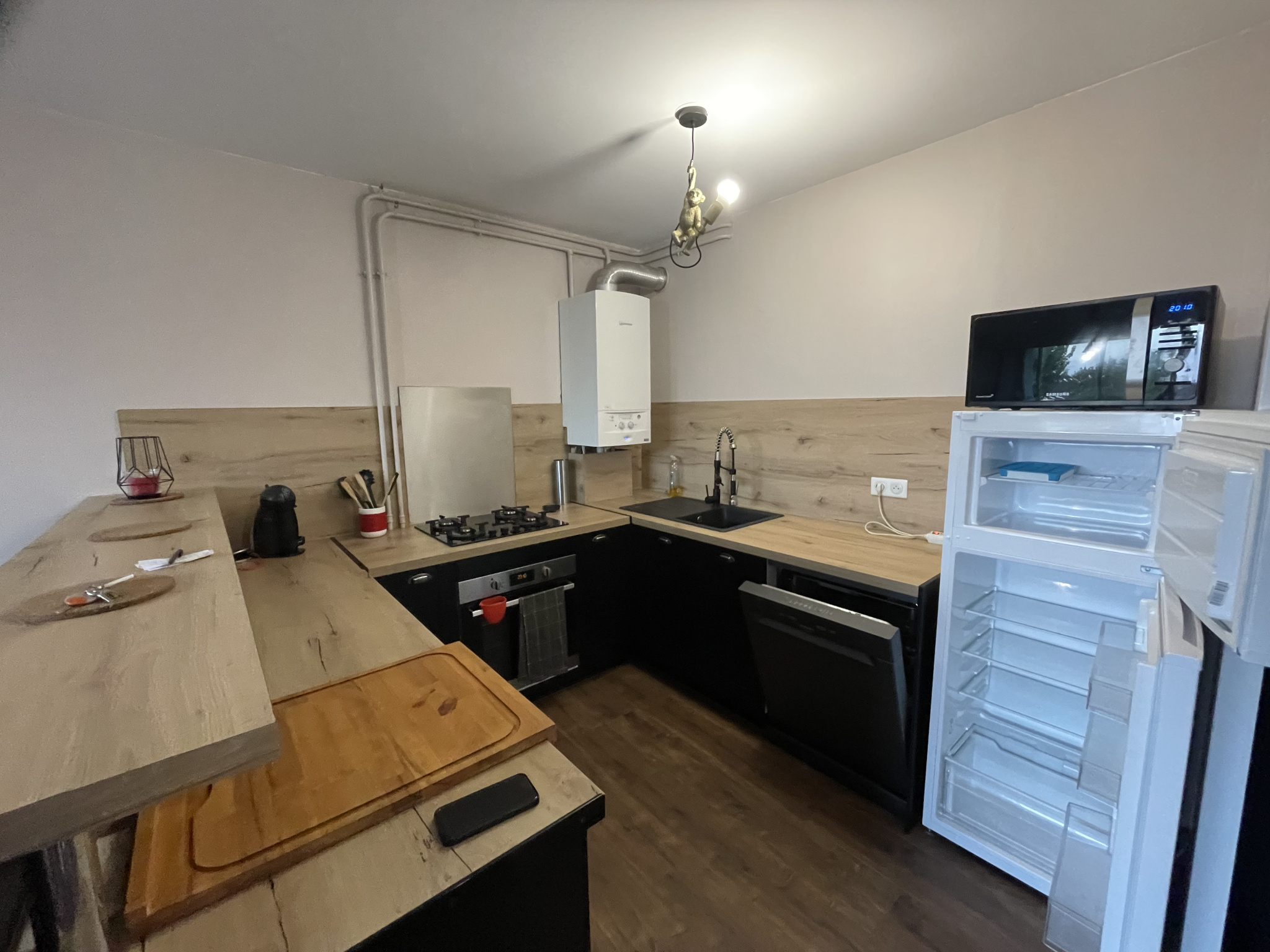 Immo80 – L'immobilier à Amiens et dans la Somme-AMIENS SUD – QUARTIER QUEBEC : TRES BEL APPARTEMENT T2 MEUBLE avec grande terrasse