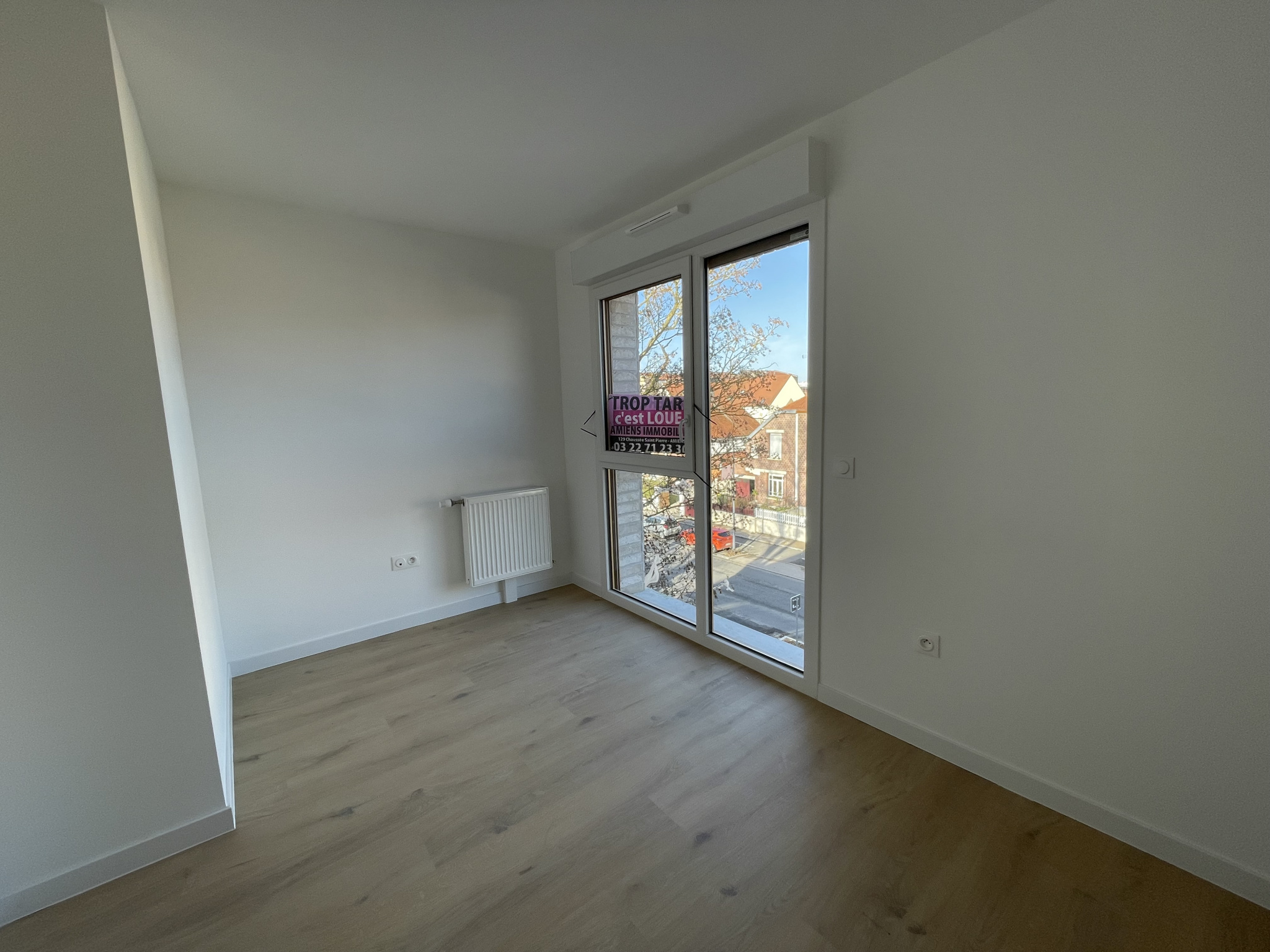 Immo80 – L'immobilier à Amiens et dans la Somme-RIVERY – RESIDENCE NEUVE ET SECURISEE L OR TILLON : BEL APPARTEMETN T3  avec balcon et parking en sous-sol