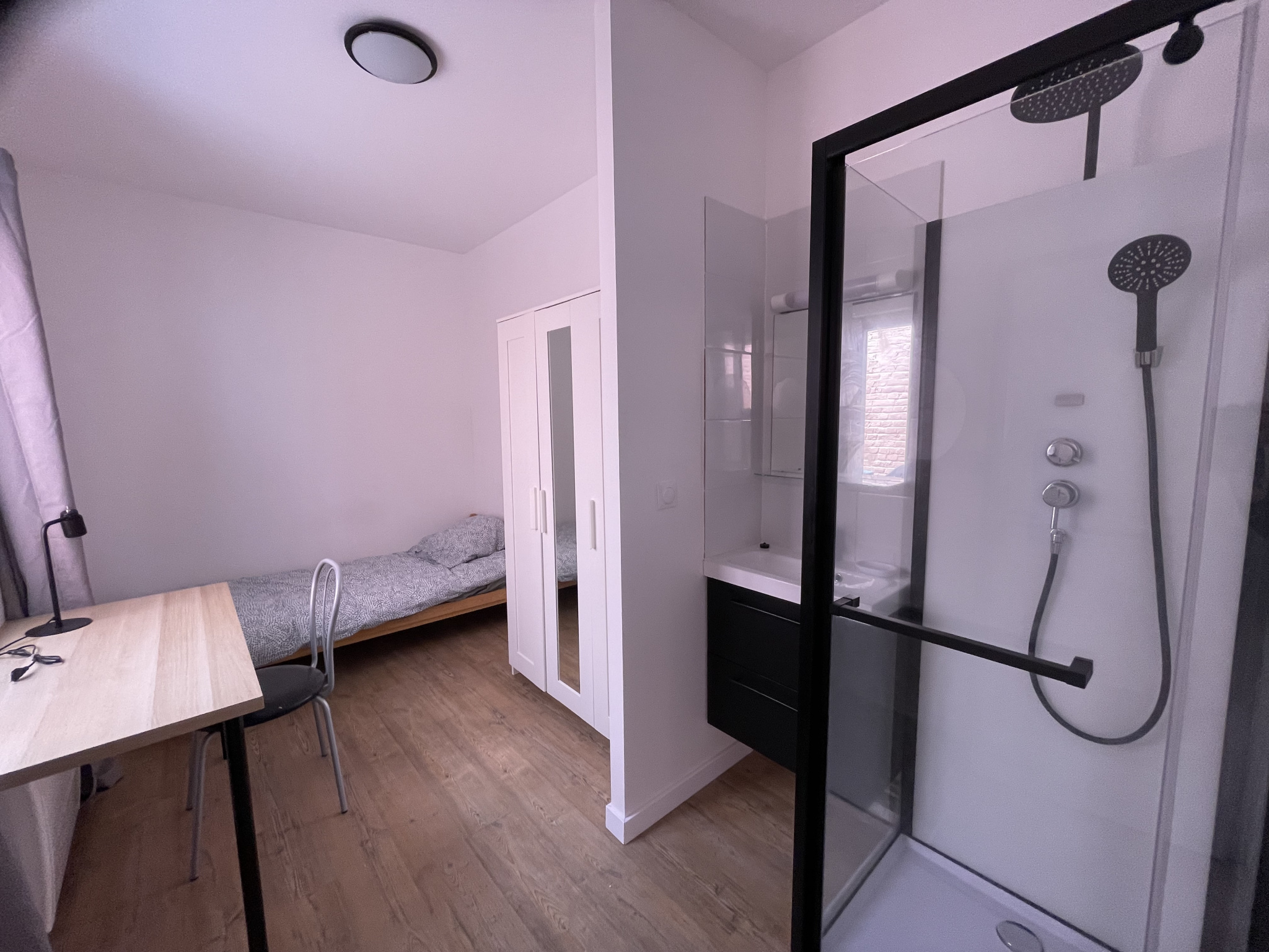 Immo80 – L'immobilier à Amiens et dans la Somme-AMIENS ST PIERRE : APPARTEMENT T3 MEUBLE TOUT NEUF POUR COLOCATION 2 personnes