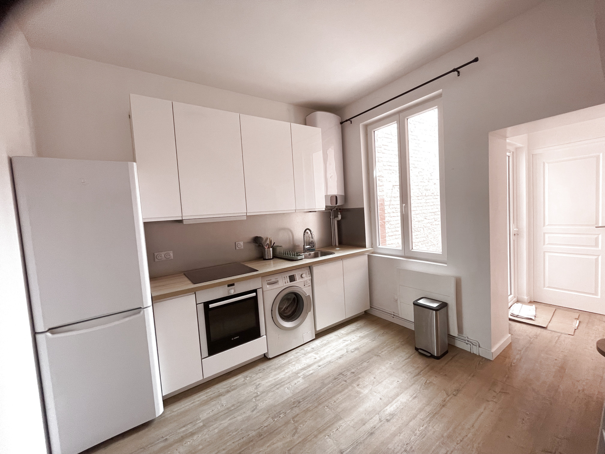 Immo80 – L'immobilier à Amiens et dans la Somme-AMIENS ST PIERRE : APPARTEMENT T3 MEUBLE TOUT NEUF POUR COLOCATION 2 personnes