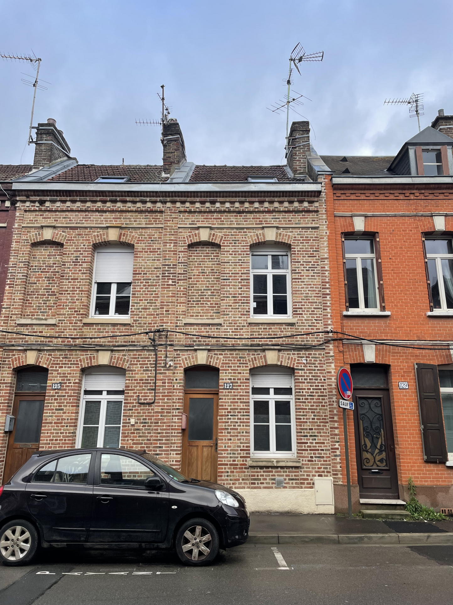 Immo80 – L'immobilier à Amiens et dans la Somme-AMIENS SAINT PIERRE  : MAISON AMIENOISE T3 avec courette