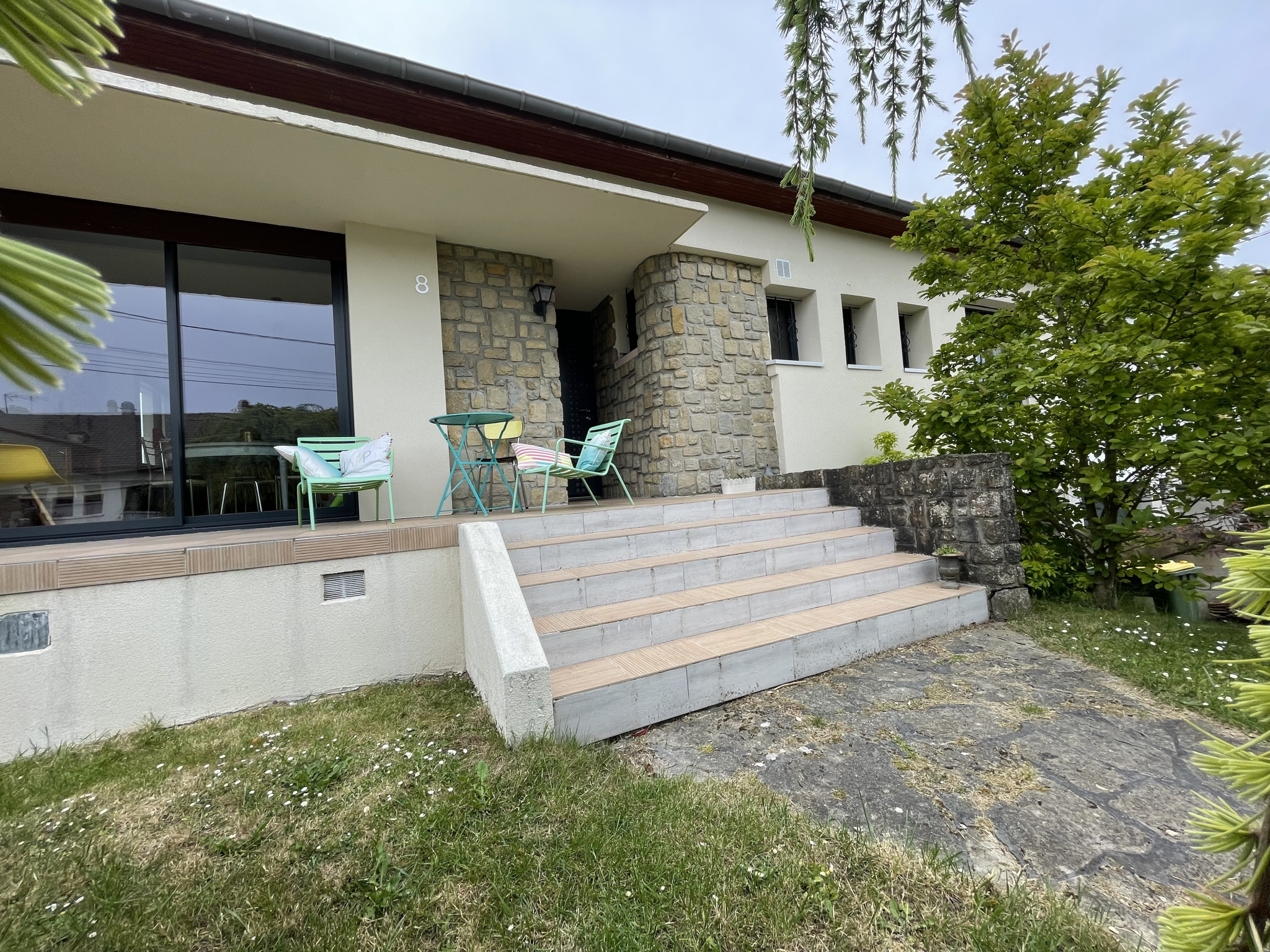 Immo80 – L'immobilier à Amiens et dans la Somme-POULAINVILLE : JOLI PAVILLON T4 sur sous-sol complet