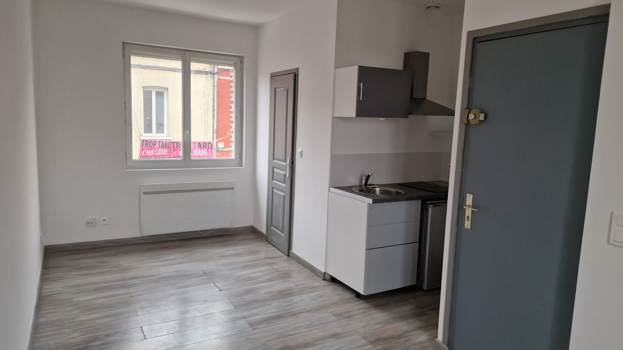 Immo80 – L'immobilier à Amiens et dans la Somme-AMIENS SUD – PROCHE RTE DE ROUEN : BEAU STUDIO IDEAL ETUDIANT (E)