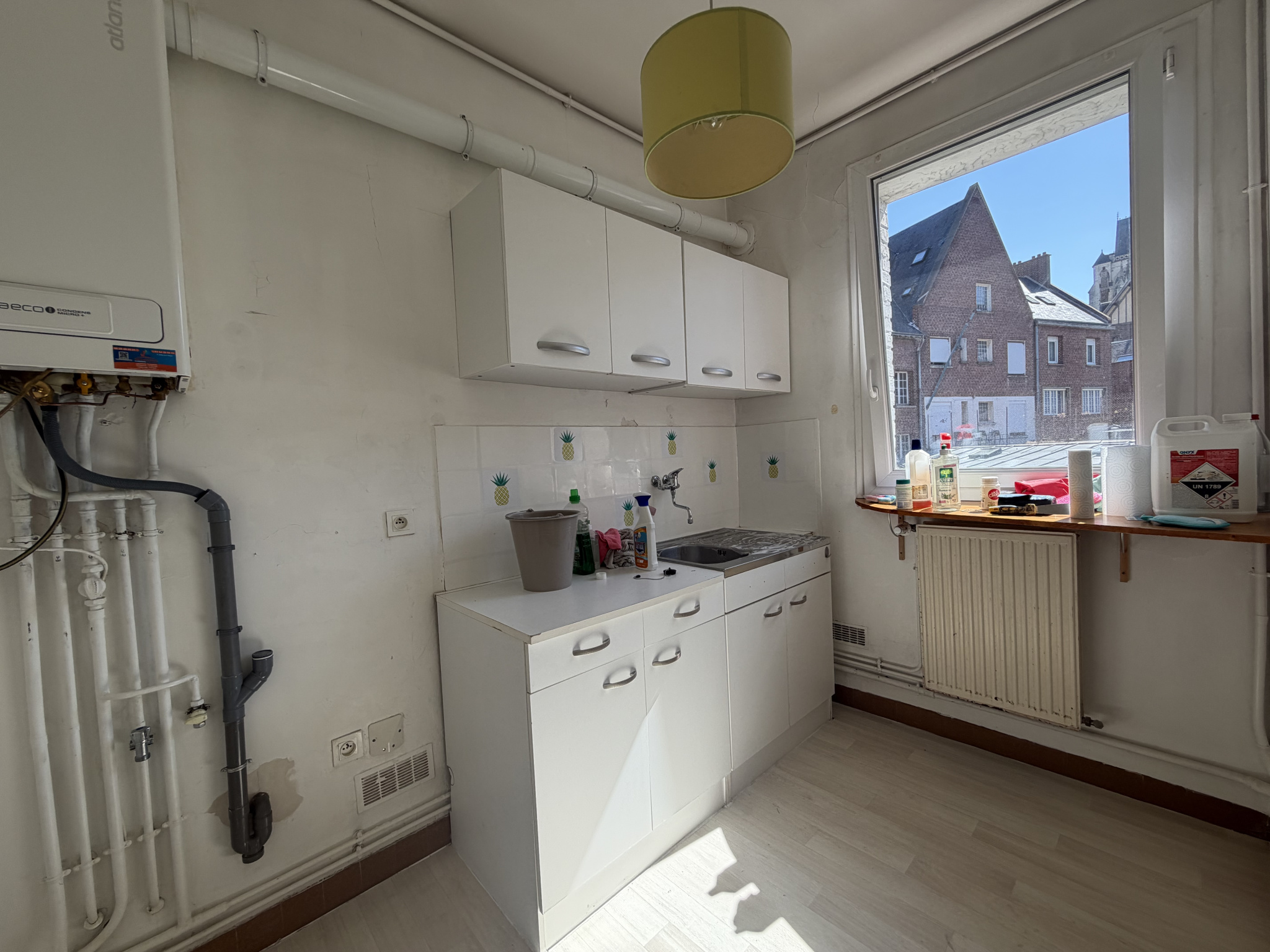 Immo80 – L'immobilier à Amiens et dans la Somme-AMIENS CENTRE VILLE : appartement T2  de 44,30 m2 avec Cave