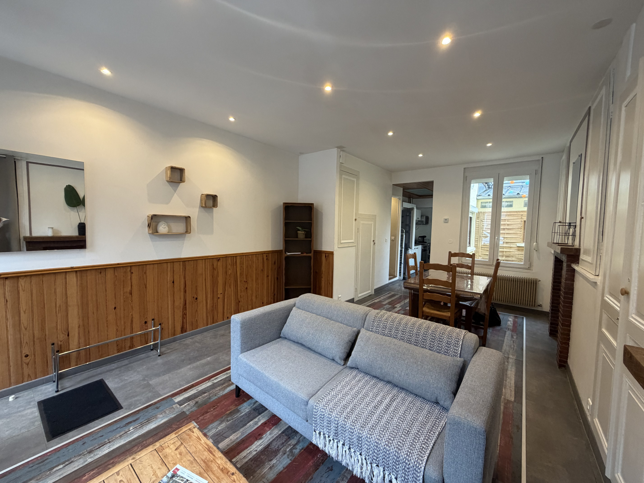 Immo80 – L'immobilier à Amiens et dans la Somme-AMIENS SAINT PIERRE  : JOLIE AMIENOISE T5 avec cour