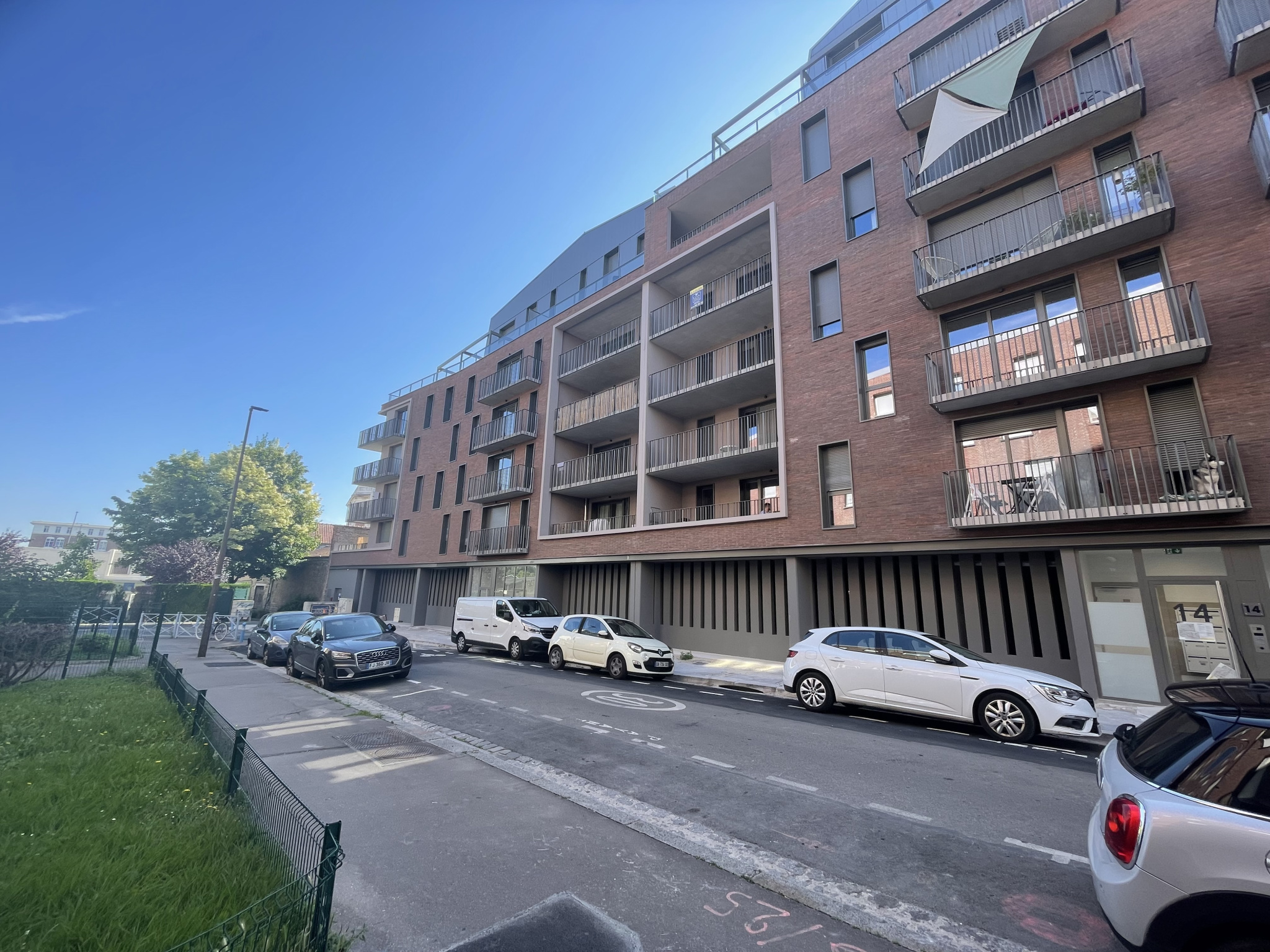Immo80 – L'immobilier à Amiens et dans la Somme-AMIENS CENTRE VILLE : BEL APPARTEMENT NEUF de 69 m2 avec loggia de 12 m2 et parking en sous-sol