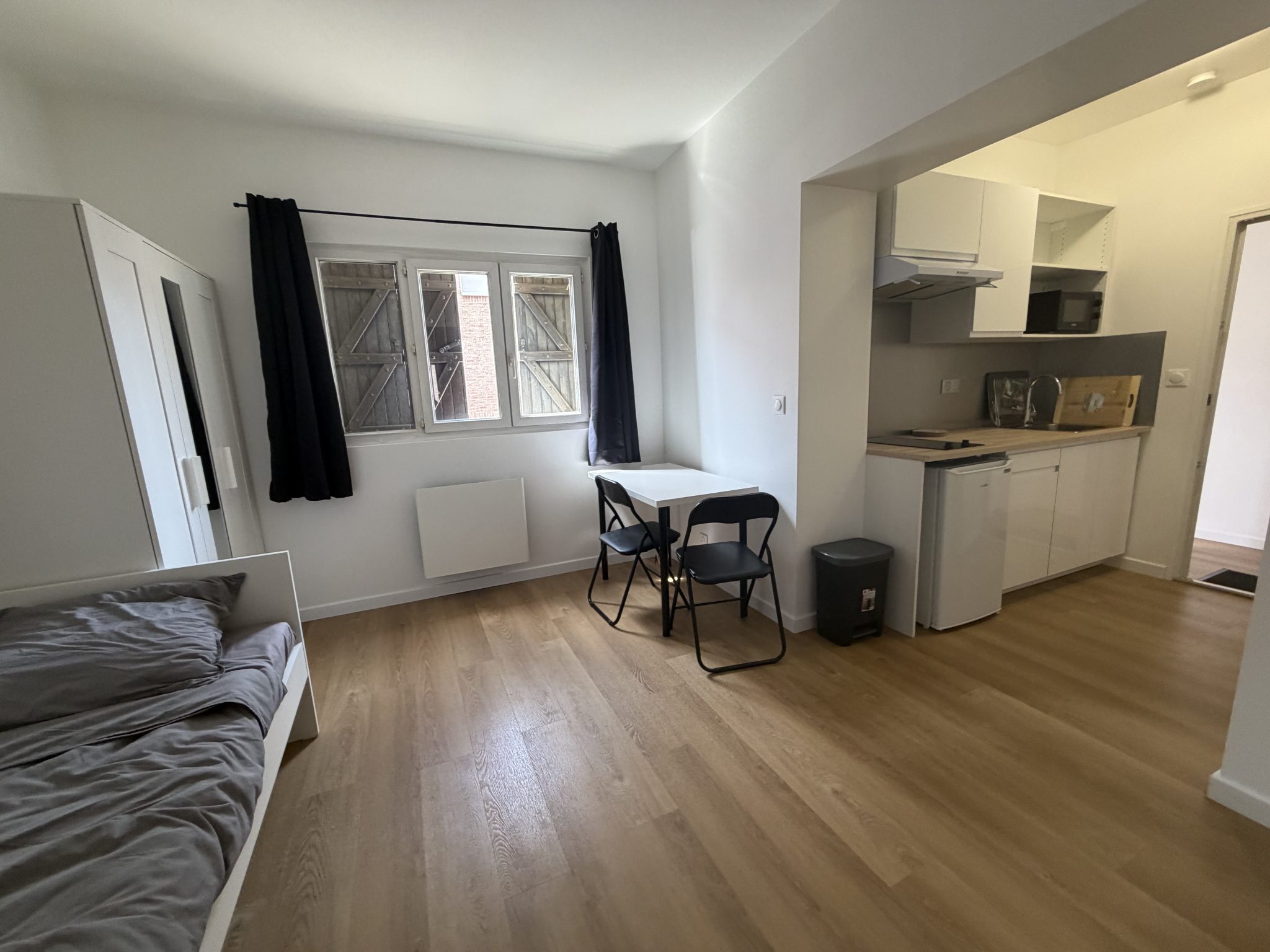 Immo80 – L'immobilier à Amiens et dans la Somme-AMIENS RUE OCTAVE TIERCE  – proche Citadelle/ESAD : bel appartement T1NEUF