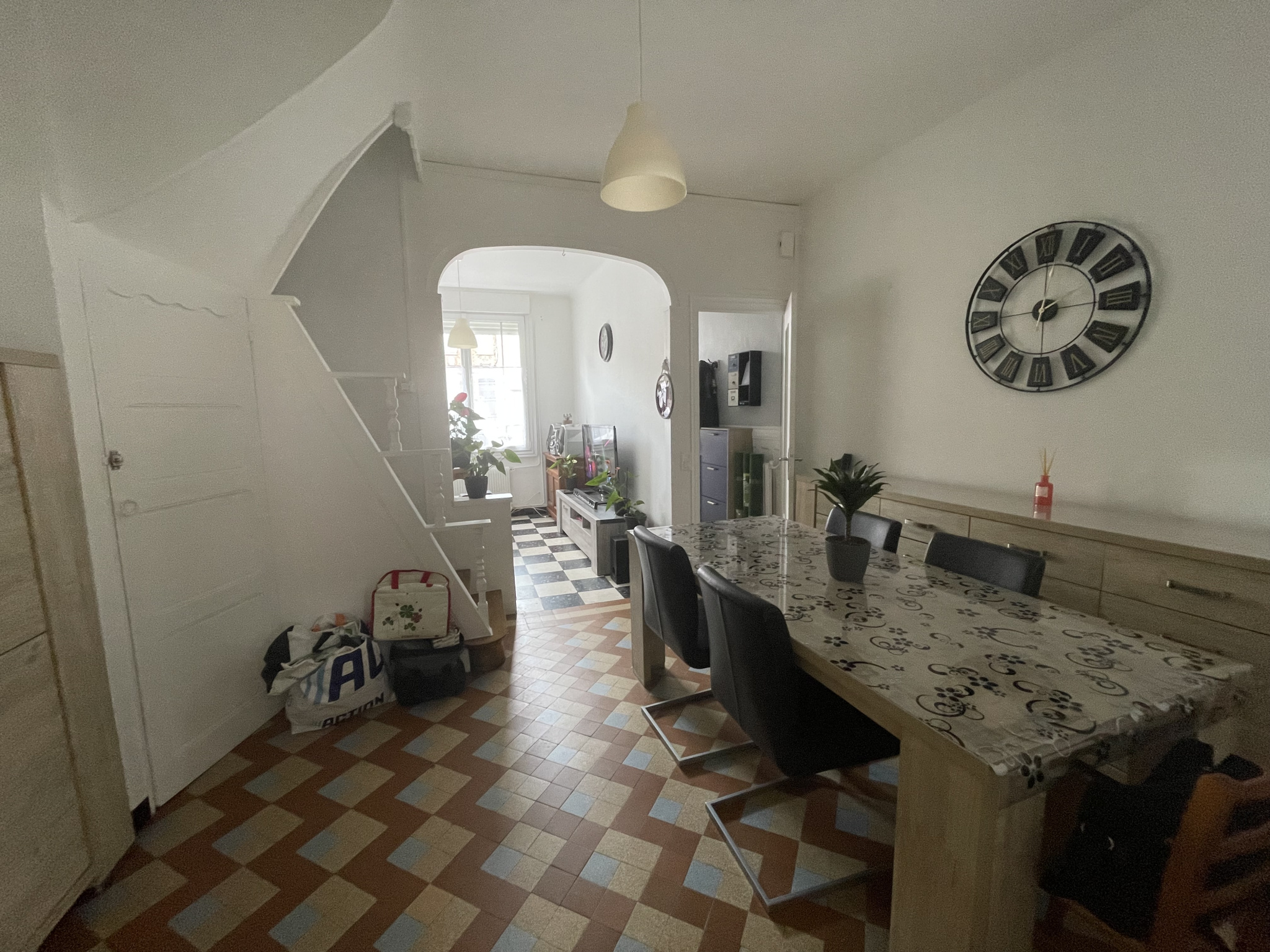 Immo80 – L'immobilier à Amiens et dans la Somme-AMIENS ST PIERRE : MAISON AMIENOISE de 87 m2 avec courette