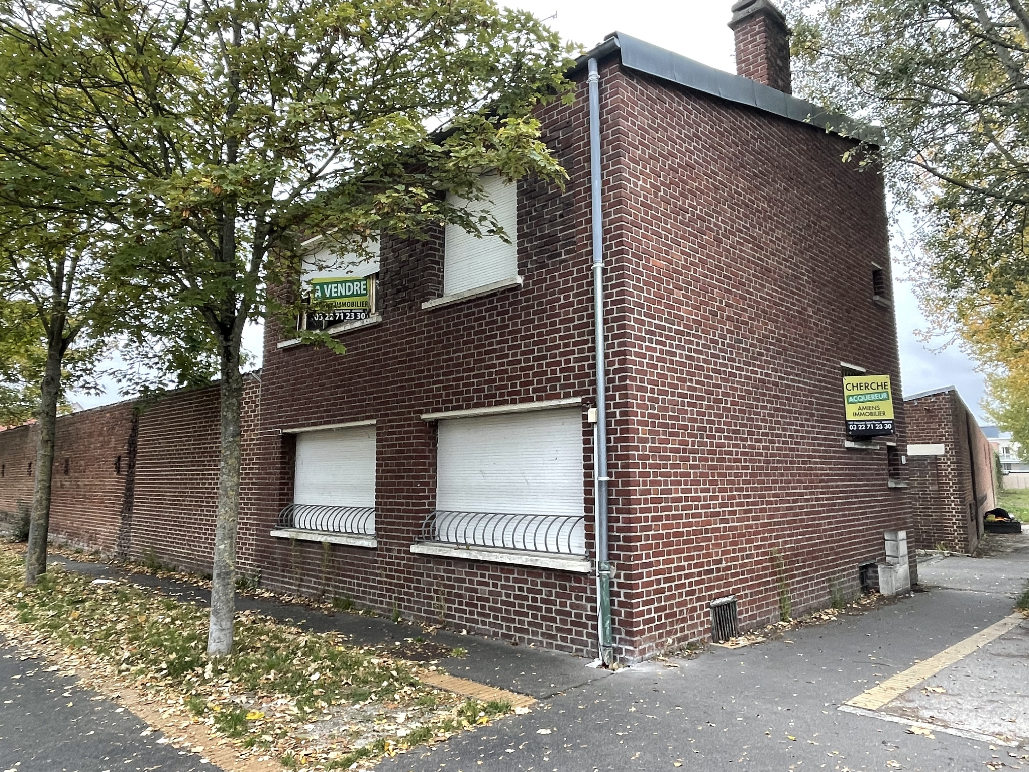 Immo80 – L'immobilier à Amiens et dans la Somme-AMIENS SECTEUR AVENUE DE LA PAIX : ENSEMBLE IMMOBILIER COMPRENANT 1 MAISON d’HABITATION et...