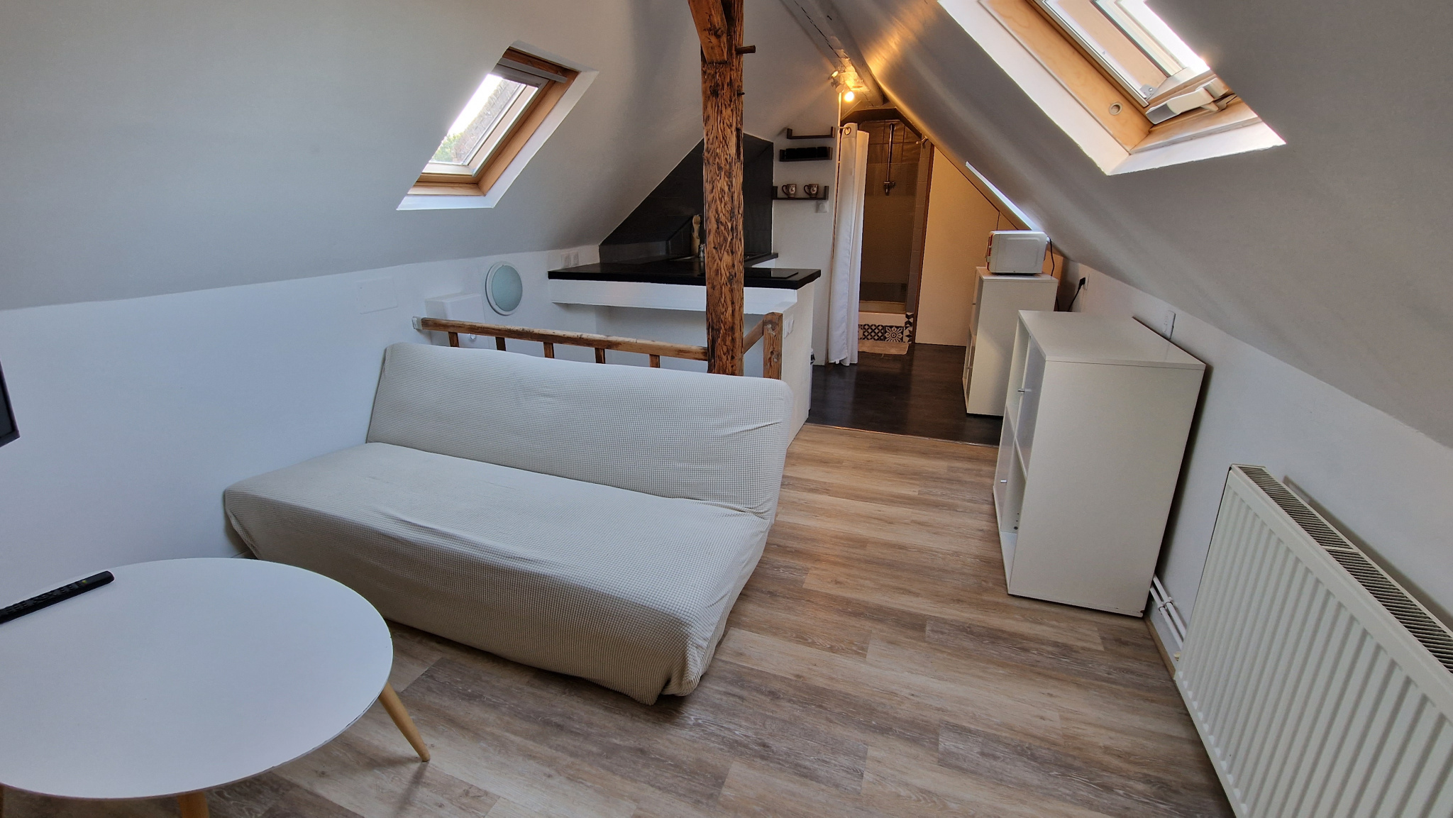 Immo80 – L'immobilier à Amiens et dans la Somme-AMIENS – QUARTIER ST PIERRE – CHARMANT T2 MEUBLE EN DUPLEX