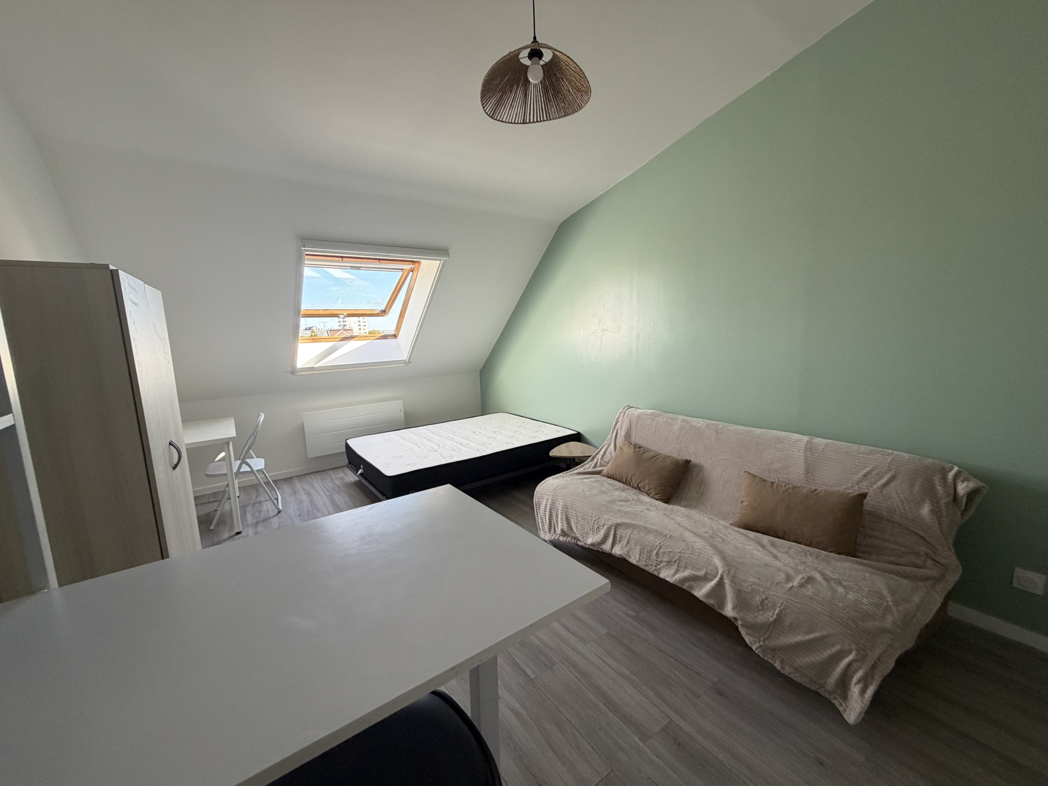 Immo80 – L'immobilier à Amiens et dans la Somme-AMIENS PROCHE DE LA GARE  – rue Alexandre Fatton : BEL APPARTEMENT T1 de 22,48 m2