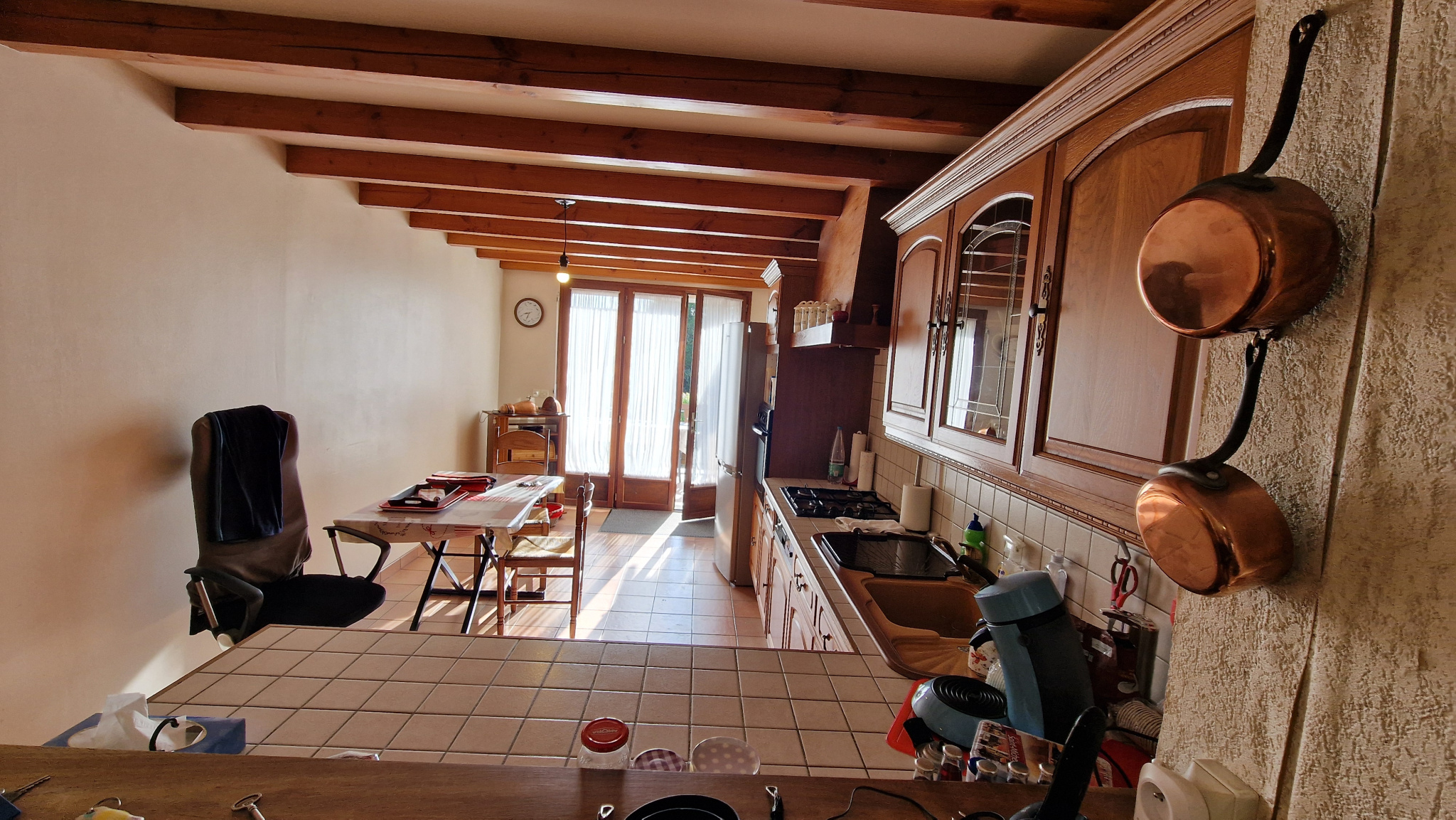 Immo80 – L'immobilier à Amiens et dans la Somme-Maison de plain pied en retrait de rue avec jardin – Quartier Rue de Cagny