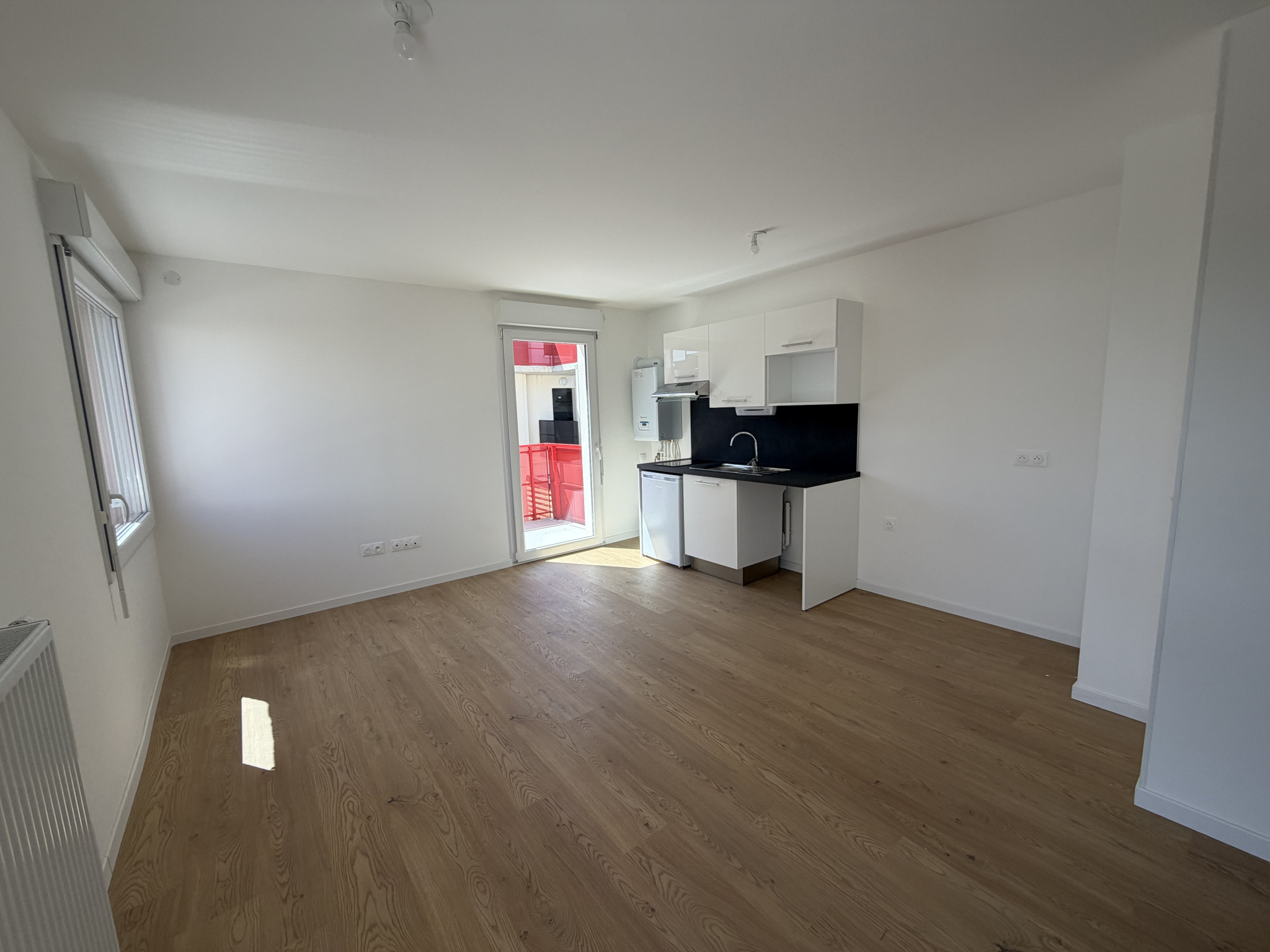 Immo80 – L'immobilier à Amiens et dans la Somme-AMIENS SUD – route de Rouen : BEL APPARTEMENT T2 NEUF avec balcon et parking dans résidence sécurisée