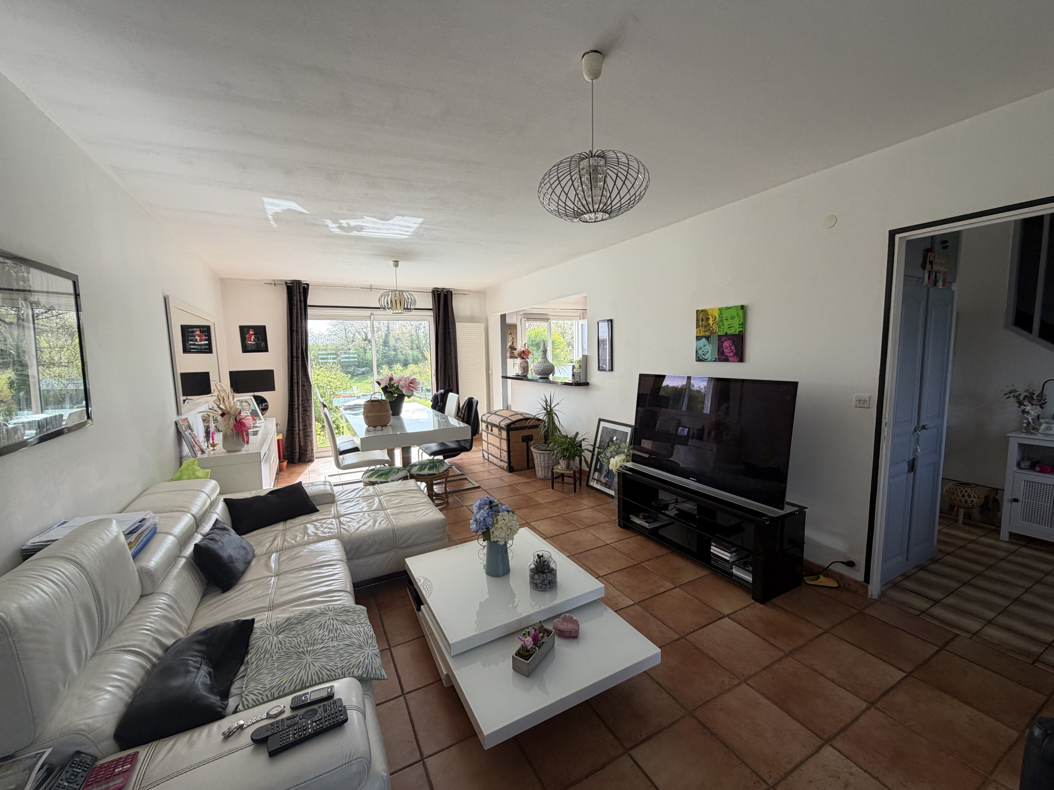 Immo80 – L'immobilier à Amiens et dans la Somme-AILLY SUR SOMME  : JOLI PAVILLON jumelé construit sur cave compléète avec garage et jardin