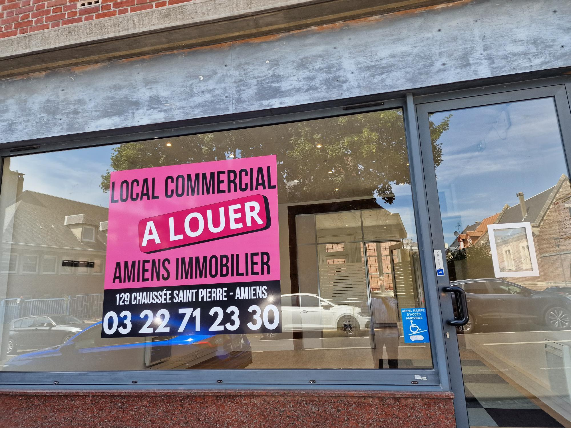 Immo80 – L'immobilier à Amiens et dans la Somme-AMIENS CENTRE VILLE : LOCAL COMMERCIAL OU BUREAUX