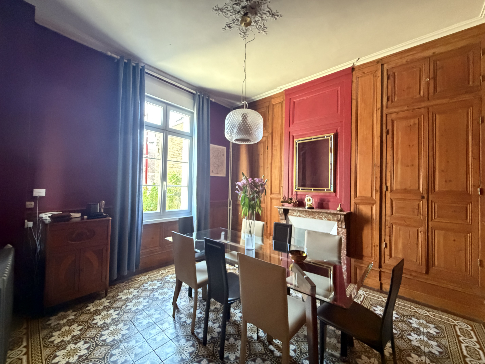 Immo80 – L'immobilier à Amiens et dans la Somme-EN EXCLUSIVITE sur la commune de FLIXECOURT : SUPERBE MAISON DE MAITRE de 150 m2 avec beau jardin arboré