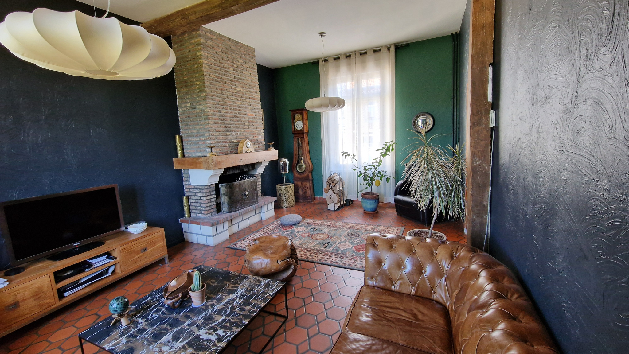 Immo80 – L'immobilier à Amiens et dans la Somme-EN EXCLUSIVITE sur la commune de FLIXECOURT : SUPERBE MAISON DE MAITRE de 150 m2 avec beau jardin arboré