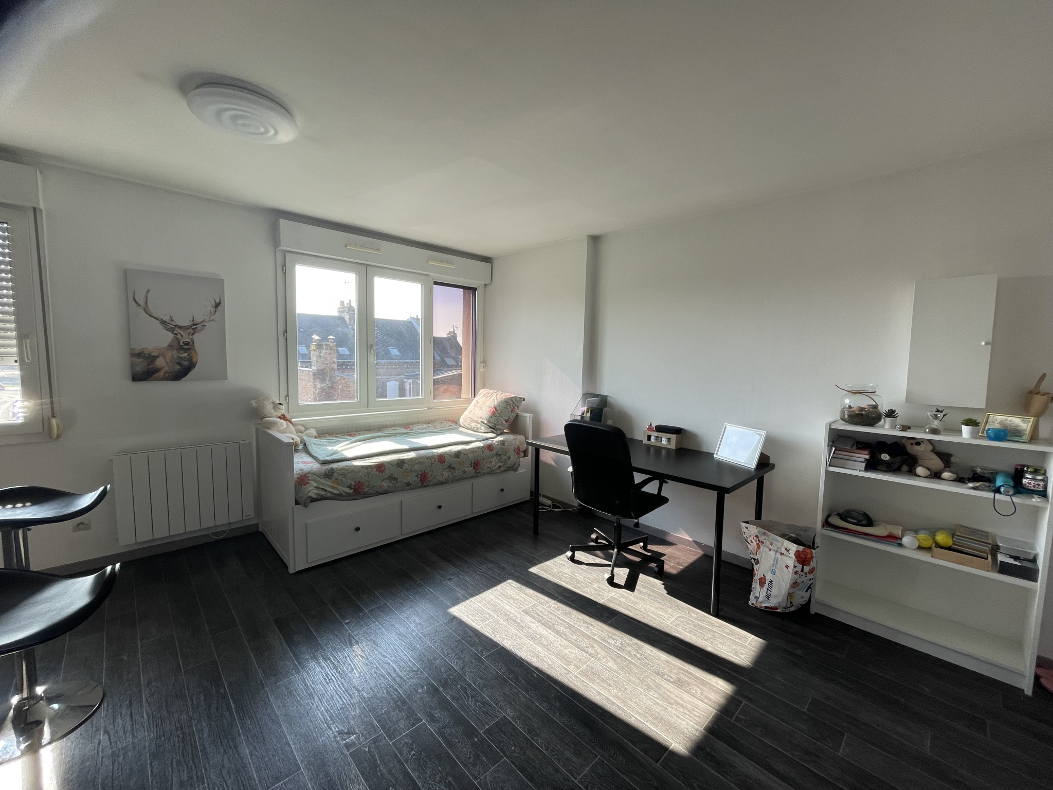 Immo80 – L'immobilier à Amiens et dans la Somme-AMIENS ST PIERRE  – proche Citadelle : BEAU STUDIO dans résidence sécurisée