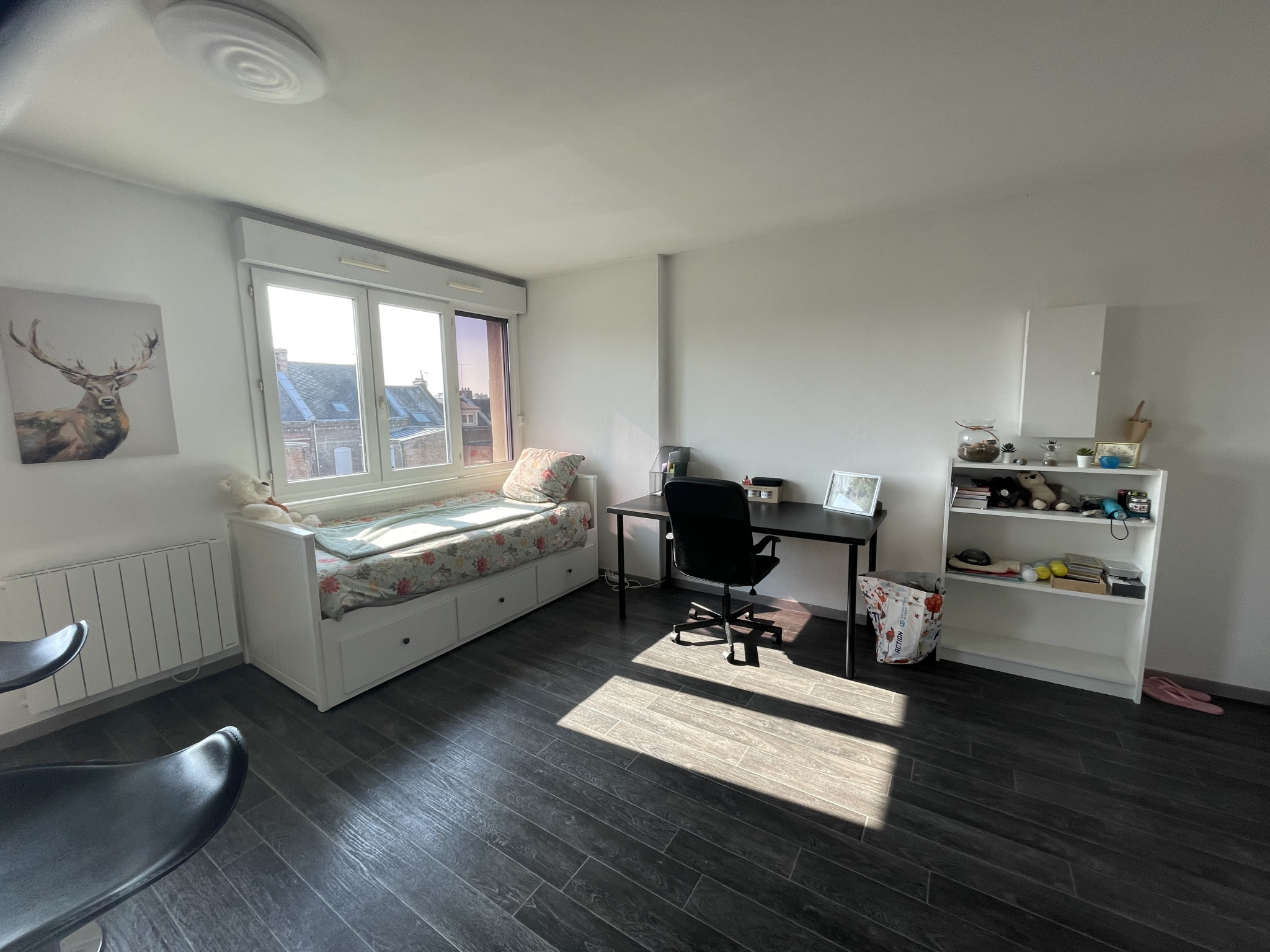 Immo80 – L'immobilier à Amiens et dans la Somme-AMIENS ST PIERRE  – proche Citadelle : BEAU STUDIO dans résidence sécurisée