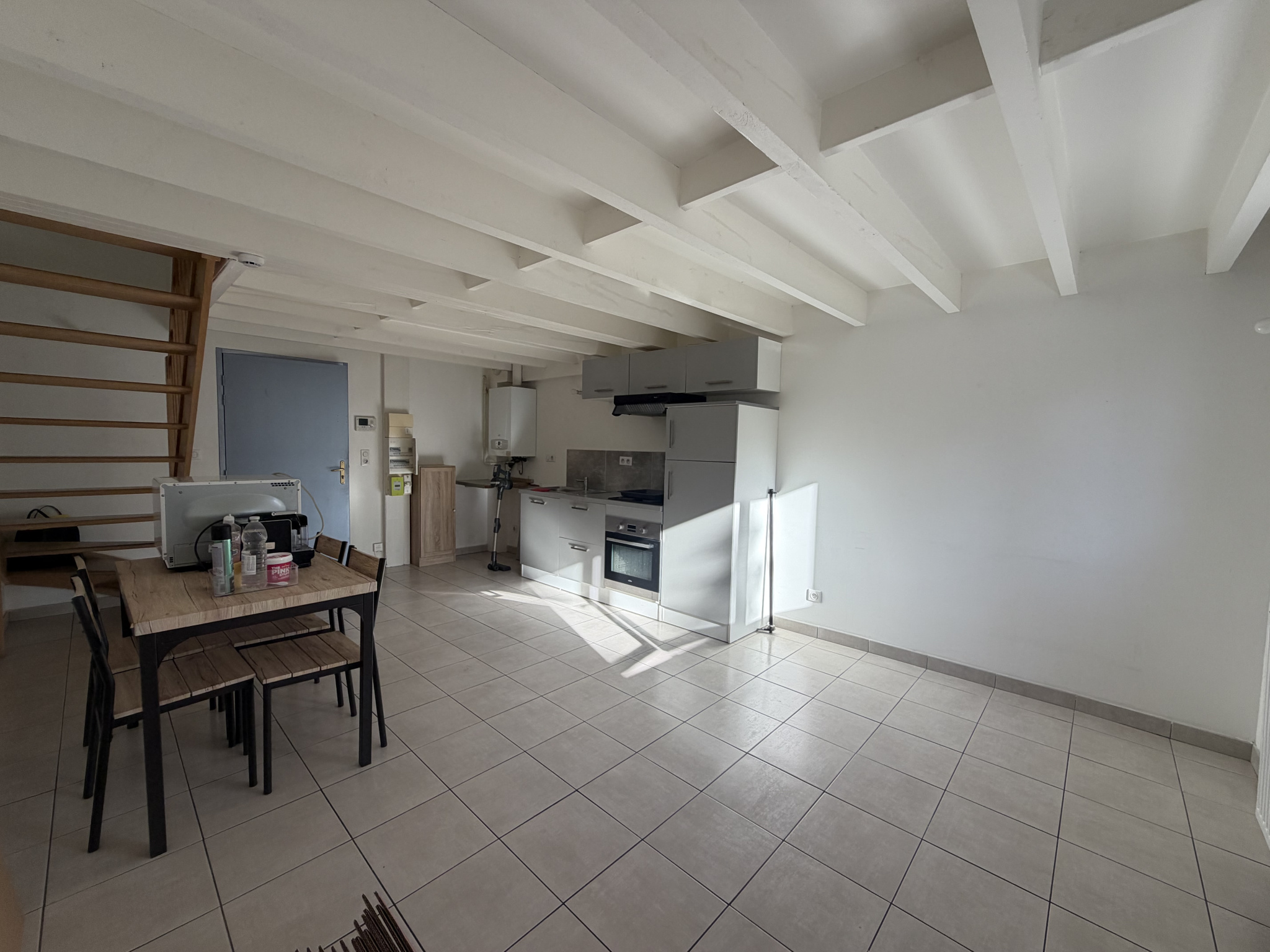 Immo80 – L'immobilier à Amiens et dans la Somme-AMIENS SECTEUR GARE : BEL APPARTEMENT T2 EN DUPLEX