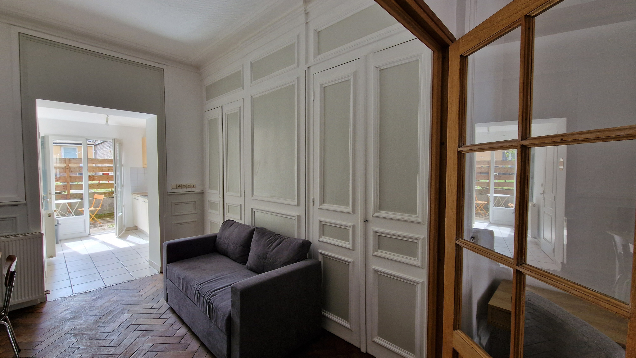 Immo80 – L'immobilier à Amiens et dans la Somme-QUARTIER SAINT PIERRE : APPARTEMENT T2 MEUBLE AVEC TERRASSE